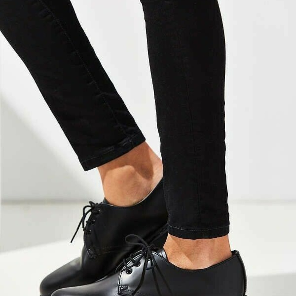 Women's Doc Martens 1461 Mono 3 Eye Oxfords US 8